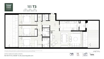 Piso 3 Habitaciones en Custóias, Leça do Balio e Guifões