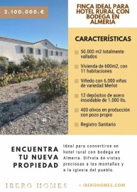 Casas rústicas 11 Habitaciones en Almería Centro