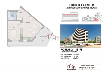 Piso 1 Habitacione en La Chantría- La Lastra