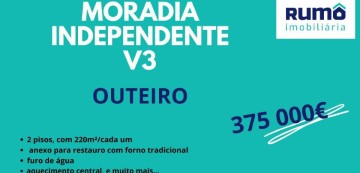 Moradia 3 Quartos em Outeiro