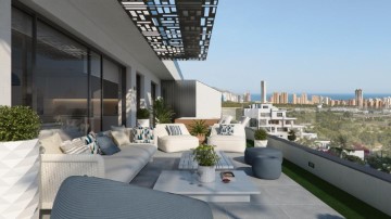 Dúplex 3 Habitaciones en Balcón de Finestrat-Terra Marina