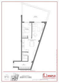 Piso 1 Habitacione en San José - Buenos Aires