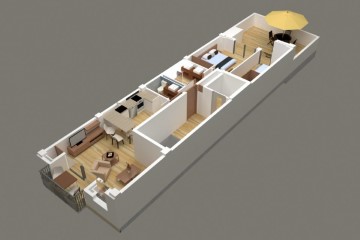 Apartment 2 Bedrooms in Arenys de Mar Centre