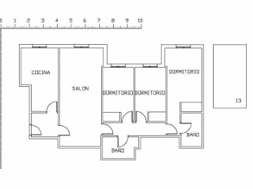 Piso 3 Habitaciones en La Paloma - Asfain