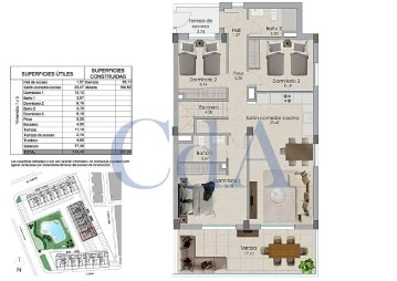 Apartment 3 Bedrooms in Tamarit - Playa Lissa