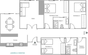 House 3 Bedrooms in Campllong