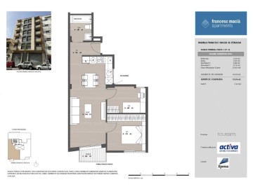 Piso 2 Habitaciones en Sant Pere Nord - Ègara