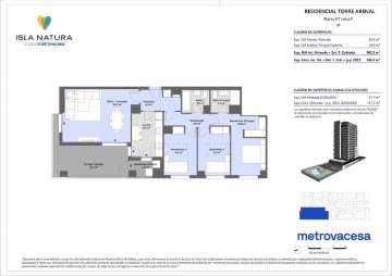 Piso 3 Habitaciones en La Palmera - Los Bermejales