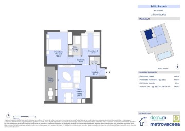 Piso 2 Habitaciones en La Romanica (Antes de la Creu)