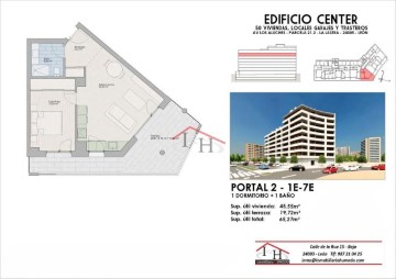 Piso 1 Habitacione en La Chantría- La Lastra