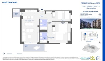 Apartamento 3 Quartos em San José - Los Metales