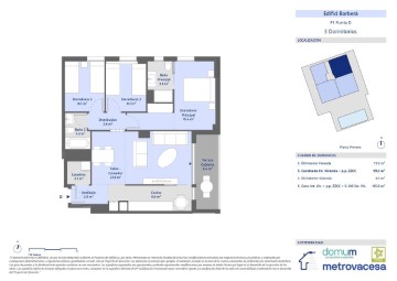 Piso 3 Habitaciones en La Romanica (Antes de la Creu)