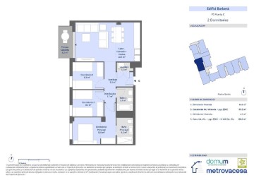 Piso 3 Habitaciones en La Romanica (Antes de la Creu)